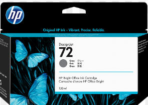 HP 72 130-ml Gray Ink Cartridge (C9374A)