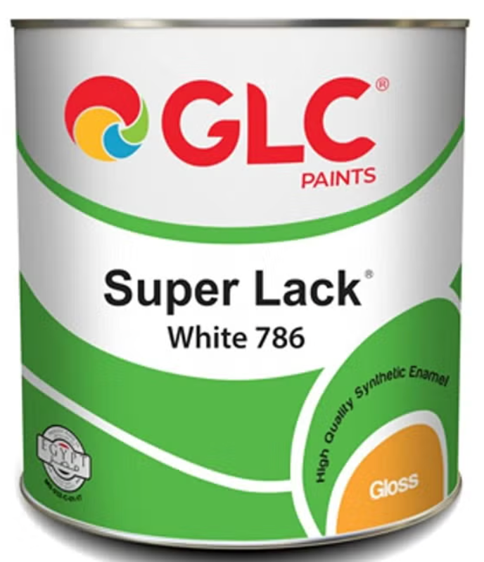 جالون لاكيه ابيض لامع هاتريك الدبل GLC
