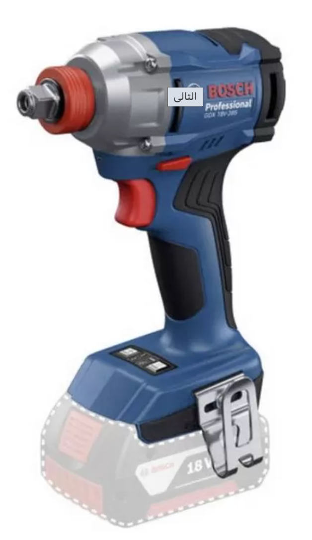 بوش مفك كهربائي لاسلكي احترافي GDX18V-285Solo-06019N2120