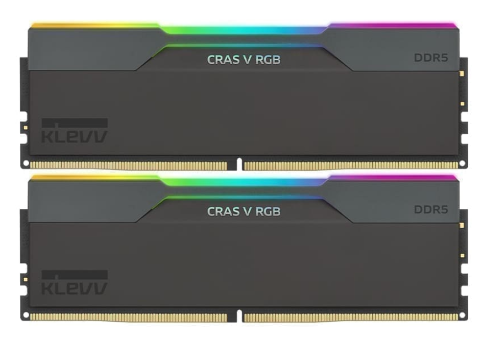 KLEVV CRAS V RGB 64GB ( 2x32GB ) DDR5 6400MHZ CL32 Desktop Memory