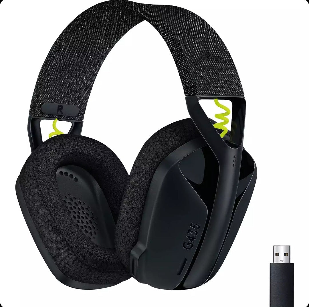 LOGITECH G435 LIGHTSPEED Wireless Gaming Headset 379 G