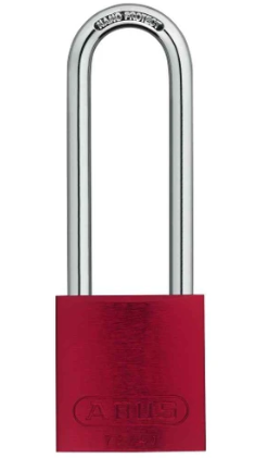 Locks with master key: ABUS 72/40 HB75.