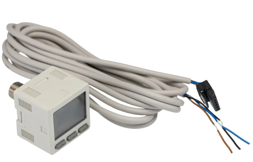 SMC Pressure Sensor, IP40 10 bar 24 V 50 °C