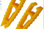 2pcs Car Fuse Puller and Pliers Tool - Durable Plastic, Yellow - Essential Automotive Maintenance Accessory