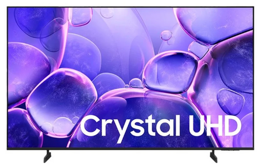 Samsung LED TV - 55 Inch - Crystal UHD 4K Vision AI Smart - 2025 - UA55U8000FUXEG