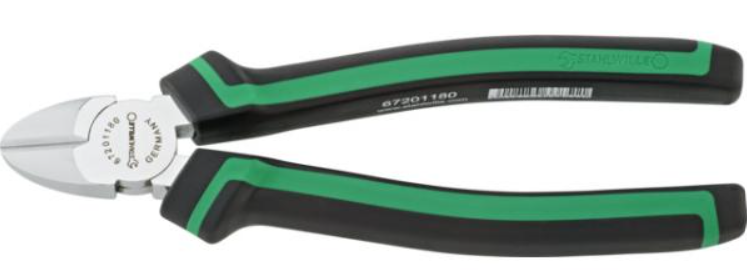 STAHLWILLE 67201160 - Diagonal cutter chrome-plated head