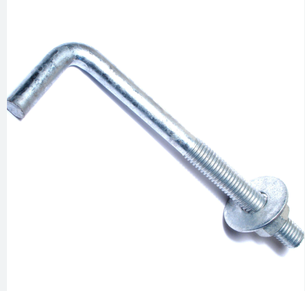 anchor bolt Type (L) m20 x 300mm with nut and washer S.S 316