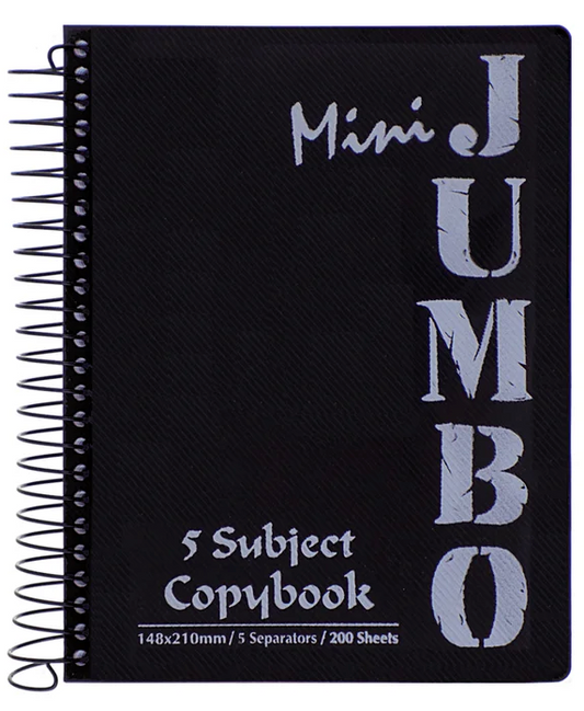 A6 Jumbo Notebook (5 Subjects)