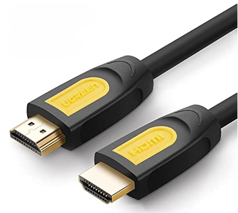 UGREEN HDMI Round Cable 3m (Yellow/Black) HD101 (10130)
