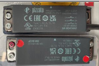 Magnetic safety sensor with actuator 2NC+ 1NO PVC cable