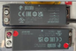 Magnetic safety sensor with actuator 2NC+ 1NO PVC cable