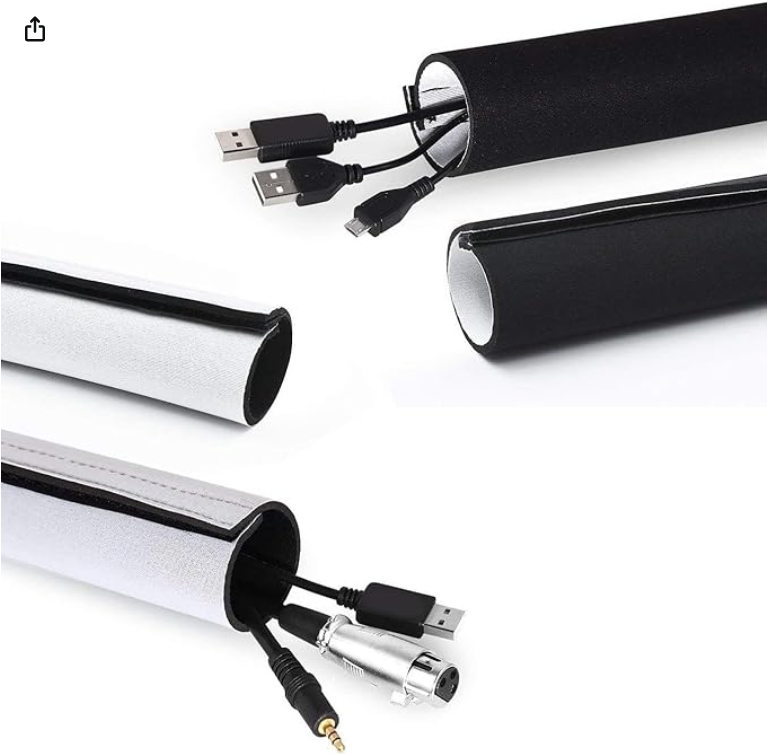 Neoprene cable management sleeve 10 cm (width ) 1.5 m ( length )