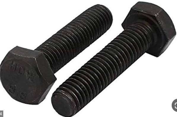 مسمار كامل مسدس 16*60 حديد اسود