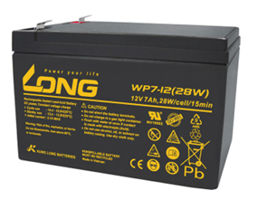 Valve Regulated Lead Acid Battery LONG WP7 - 12 (28W)