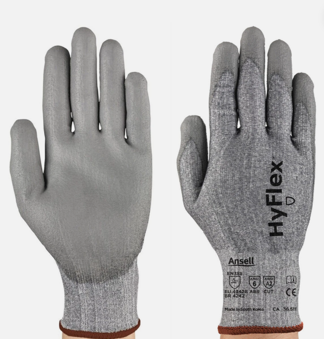 ANSELL - Cut Resistance Gloves Type (HyFlex 11-435) Size 8