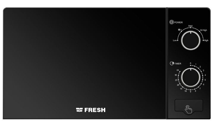 Fresh Microwave Oven 20L Black - FMW-20MC-BM