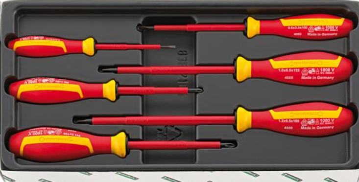 STAHLWILLE 96469515 - VDE screwdriver set DRALL+