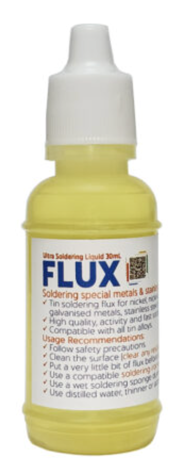 Ultra Soldering Liquid Flux for Stainless Steel & Special Metals 30mL