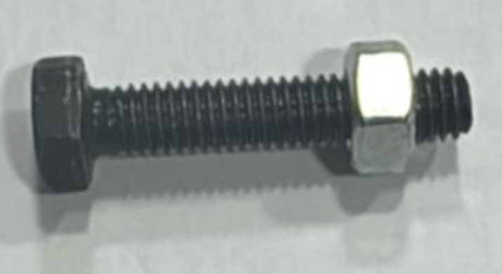 M6 X 30 MM 8.8 Black Bolt + NUT